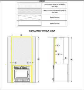 [Hearth.com] Hearth construction  for zero clearance fireplace non combustible question.