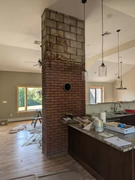 [Hearth.com] Installing Jotul 500 Tightest to Masonry Chimney