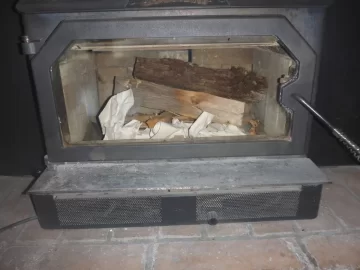 [Hearth.com] Chimney swept and the stove is ready to go.