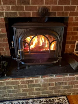 [Hearth.com] Jotul F500 first burn