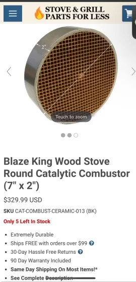 [Hearth.com] Can you do a long slow burn with an old Blaze King?