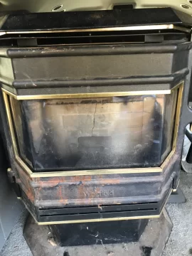 [Hearth.com] I bought a used whitefield pellet stove can someone help me identify the model? It has a number on it that doesnt seem to be the model number??