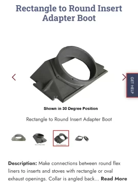 [Hearth.com] How to install liner adapter to stove insert?