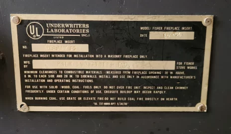 [Hearth.com] 1980 Fisher fireplace insert value?