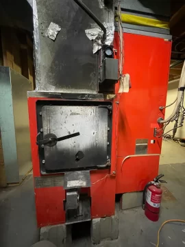 [Hearth.com] Hunter wood/Norton electric combination furnace