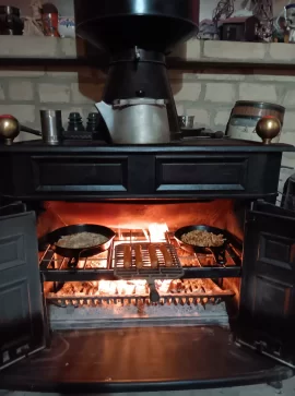 [Hearth.com] Metal open cooking hearth?