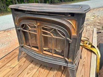 [Hearth.com] Newly acquired old Vermont Castings Radiance Stove