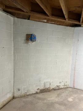 [Hearth.com] Unused Clay Flue in Basement