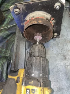 [Hearth.com] Pelpro exhaust blower upgrade from squirrel cage to 9 petal impeller blade with a little work!