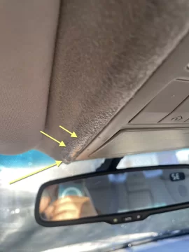 [Hearth.com] Toyota Camry Sunglass holder water leak. - Fix?