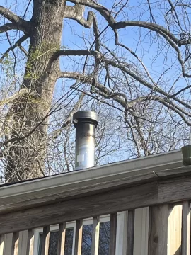 [Hearth.com] Chimney discoloration near cap