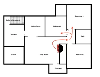 [Hearth.com] Moving Heat Down Hallway