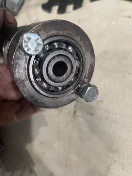 [Hearth.com] Jamestown J2000 auger bearing seized and the 2 welds holding on the auger flight broke!!