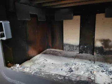 [Hearth.com] Question concerning rust dust inside wood stove after 1 week?