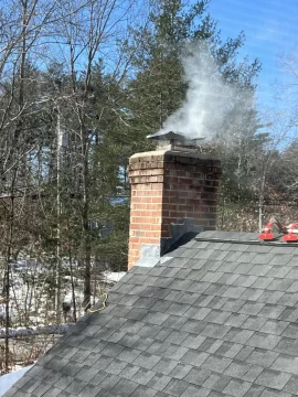 [Hearth.com] is this too much smoke from the Chimney??