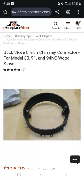 [Hearth.com] Buck Model 91 installation