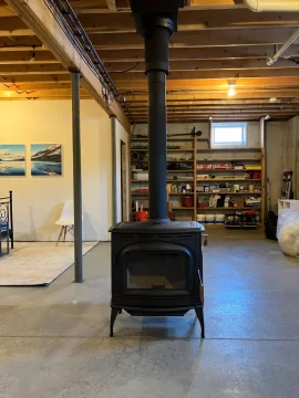 [Hearth.com] BK Ashford 30 in unfinished basement