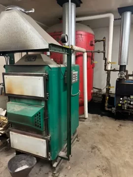 [Hearth.com] Used EKO 60,1000 Gal Tank,Splitter,150K BTU Waste oil boiler,and all equipment for sale