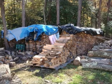 [Hearth.com] Ok it's that time of the year again....... to show wood piles/stacks!!