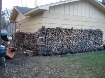 [Hearth.com] Ok it's that time of the year again....... to show wood piles/stacks!!