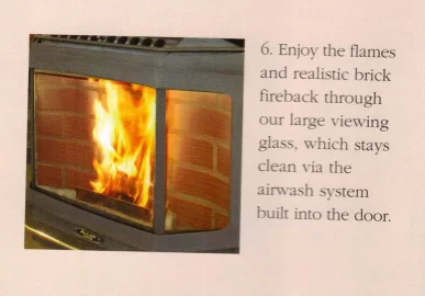 [Hearth.com] Avalon pellet stove Air Wash system? - Answer from Travis Ind.