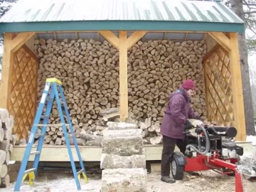 [Hearth.com] Full Moon Over the Woodshed