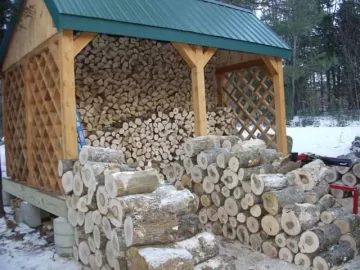 [Hearth.com] Full Moon Over the Woodshed