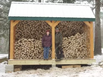 [Hearth.com] Full Moon Over the Woodshed