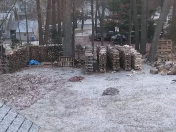 [Hearth.com] gettin the wood piles cleaned up