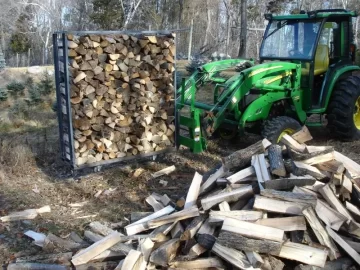 [Hearth.com] The perfect (for me) wood rack