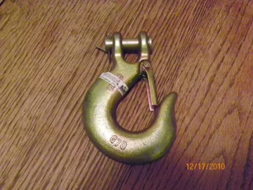 [Hearth.com] Clevis Hook with Latch