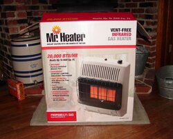 Vent-Free Propane Heater for back bedroom?