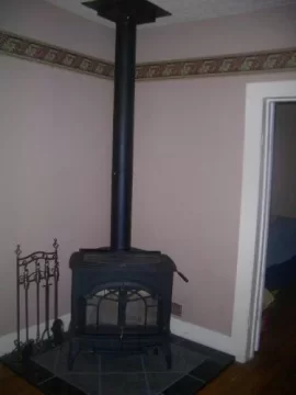 [Hearth.com] pictures of my new install of a quadra-fire Isle Royale