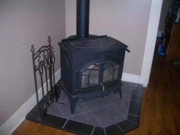 [Hearth.com] pictures of my new install of a quadra-fire Isle Royale