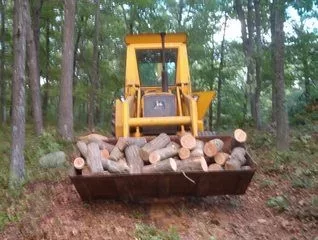 [Hearth.com] haul logs in truck w/ ATV winch