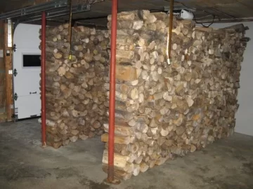 [Hearth.com] Anyone store their wood in the basement?