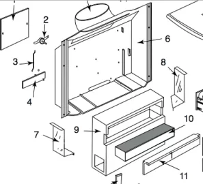 [Hearth.com] Ceramic Insulation/Wool inside Vermont Casting Cat (Encore) - importance for operation?  Help!