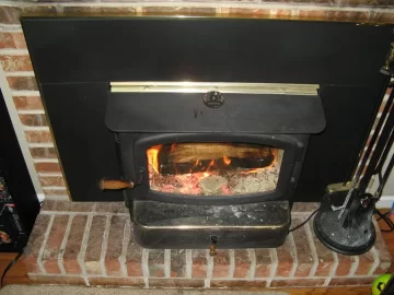 [Hearth.com] Pic of inside my masonry chimney. Do I have a lot of Creosote?