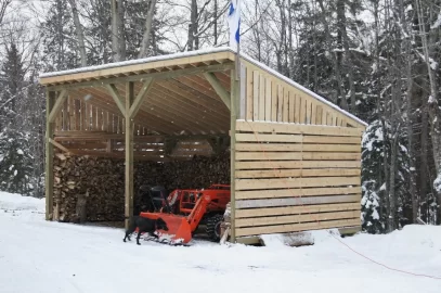 [Hearth.com] Wood rack or shed design?