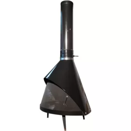 [Hearth.com] 1970's Darth Vadar mask sheet metal stove