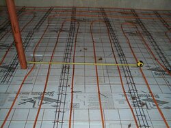 pex and concrete