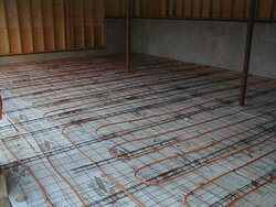 pex and concrete