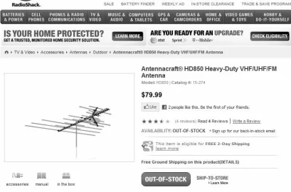 [Hearth.com] tv antenna