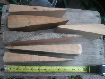 [Hearth.com] Making Wooden Splitting Wedges