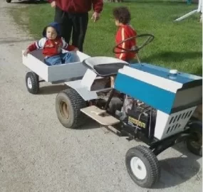 [Hearth.com] Electric conversion of a lawn tractor.