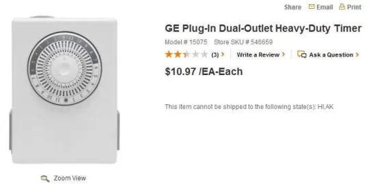 [Hearth.com] Timer on the Refrigerator to save money??