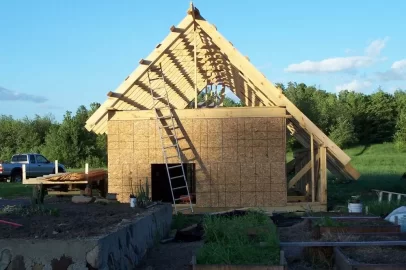 [Hearth.com] multi-purpose wood shed photo