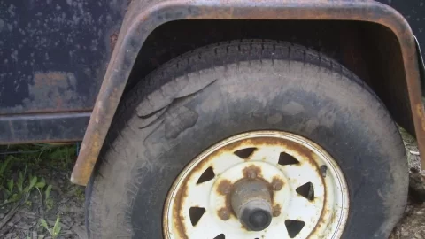 [Hearth.com] Unloaded trailer tire blow out