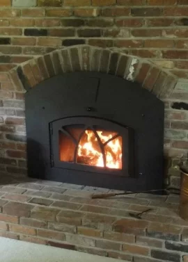 [Hearth.com] Arch Shapped Fireplace - insert