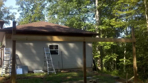 [Hearth.com] Building a wood shed